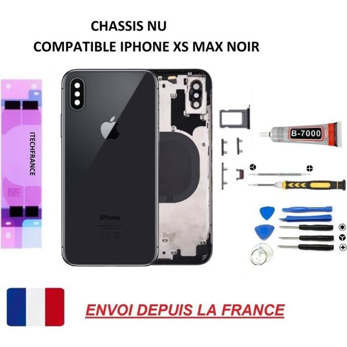 Châssis arrière Complet pour iphone XS Max Blanc