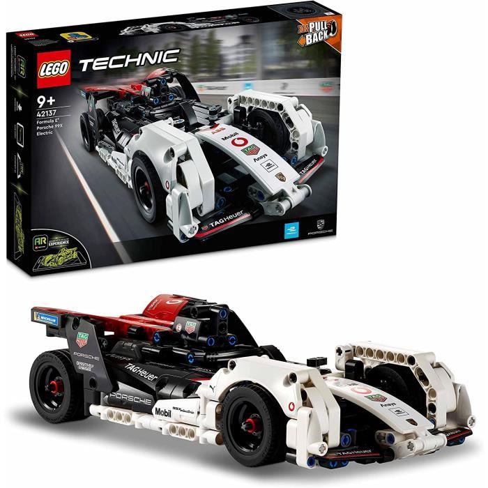 LEGO 42137 Technic Formula E Porsche 99X Electric, Jouet de Voiture de  Course Interactif, avec Retrofriction, avec Appli de V