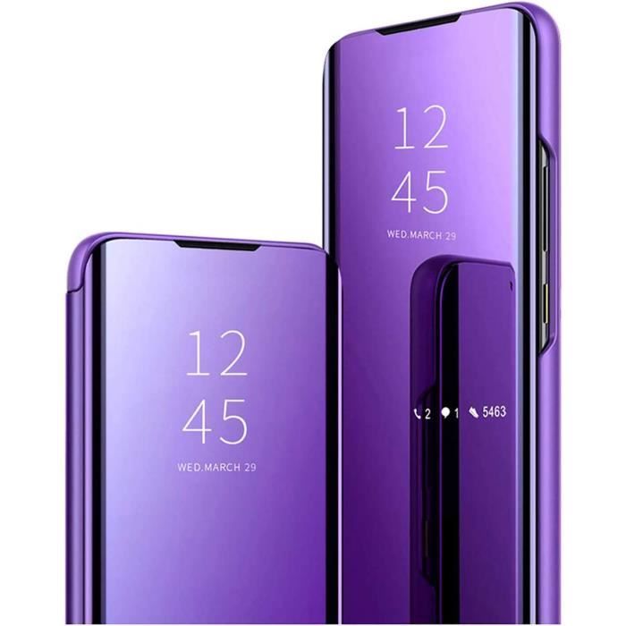 Coque pour GALAXY NOTE 10 PLUS coque à Rabat Chromée