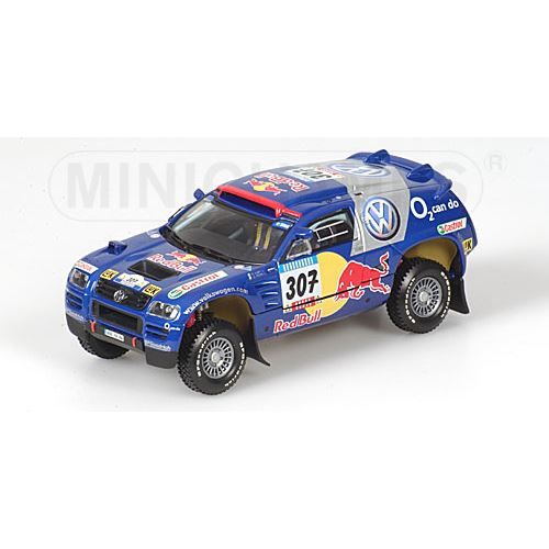 Voiture miniature MINICHAMPS VW Touareg Dakar 2005 Rallye