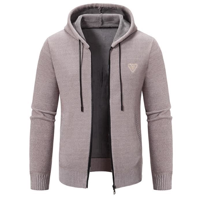 Cardigan à hotsell capuche homme