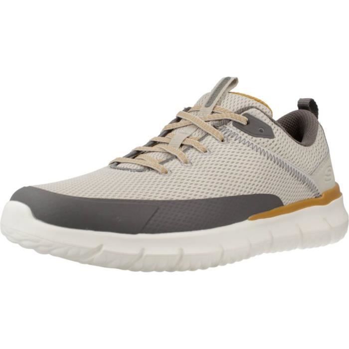 Skechers Baskets SKECHERS DEL RETTO-ARLING Marron - Homme - Lacets - Synthétique - Plat