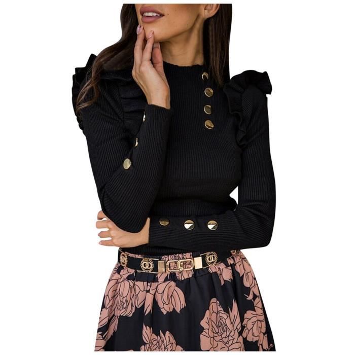 Chemise En Velours Femme – Manches Longues, Col élégant, Poches Boutonnées, Coupe Décontractée, Pour Automne Et Hiver