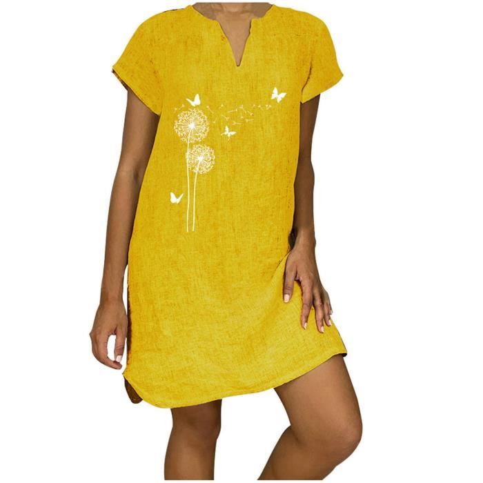 Robe discount coton été