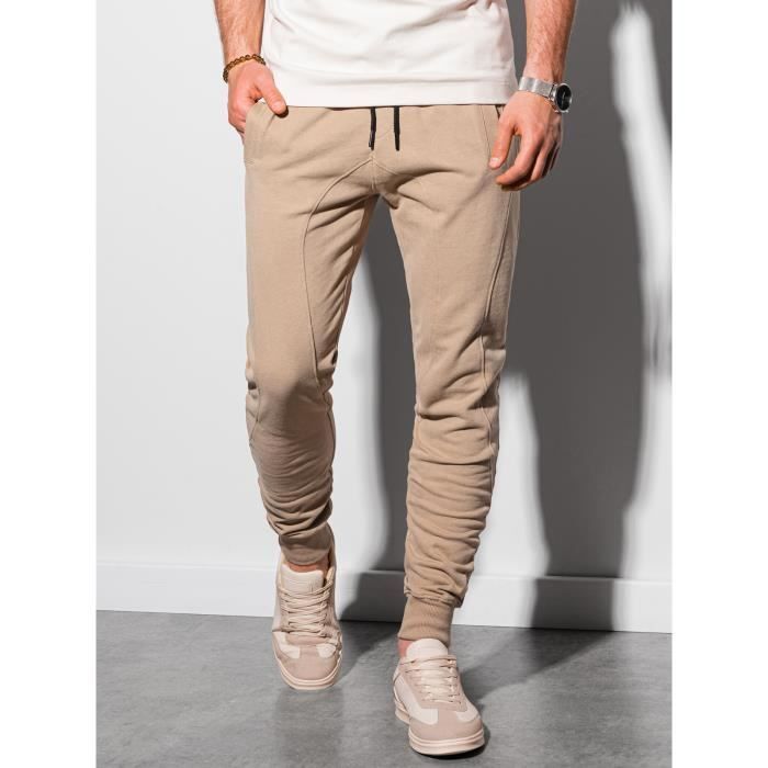 Jogging beige hotsell homme