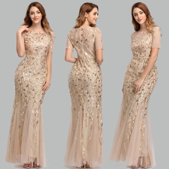 Cdiscount robe de hotsell soirée grande taille