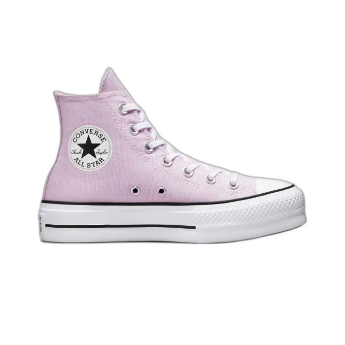 Baskets femme Converse Chuck Taylor All Star Lift Hi - Violet - Plateforme - Taille 39