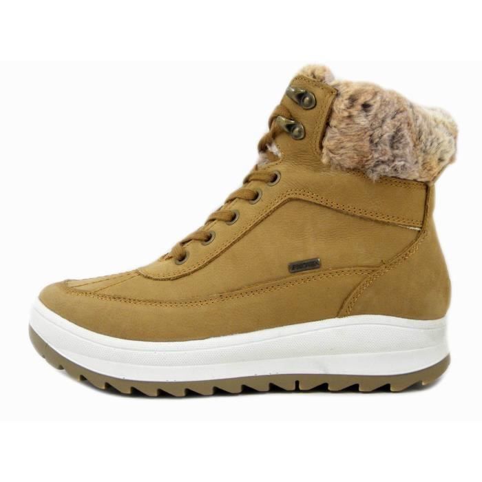 Bottines discount nubuck beige