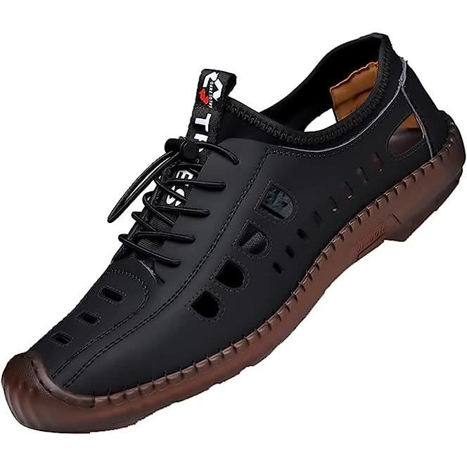 Sandales De Sport Homme Bout Ouvert - Confortables Pour Randonnée, Plage Et Extérieur, Tailles 39-50 EU - 5