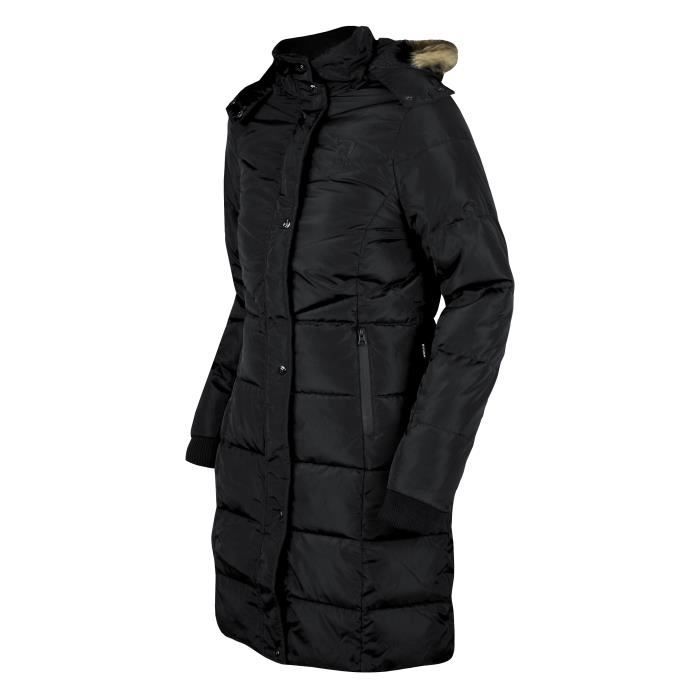 Parka femme Horka Glacier noir Impermeable Sports d hiver Capuche detachable Noir Cdiscount Sport