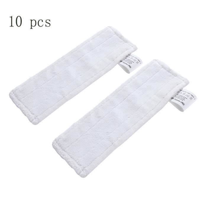 Lot De 6 Serpillères Lavables Pour Nettoyeur Vapeur Vaporetto Smart 100