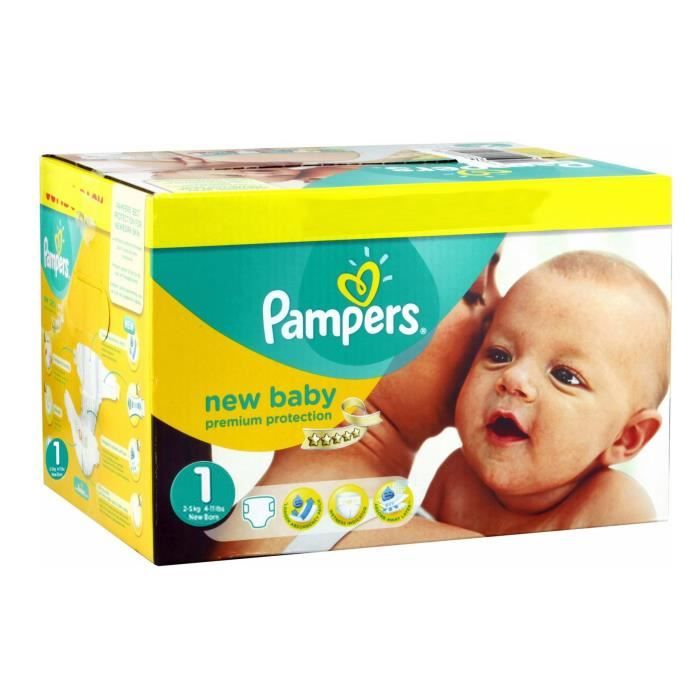 288 Couches Pampers New Baby Premium Protection taille 1 Cdiscount Puériculture & Eveil bébé