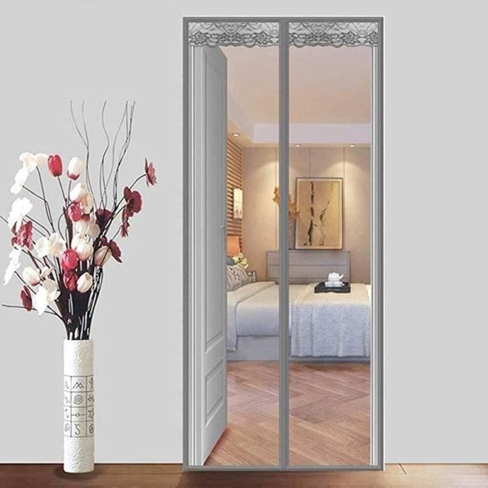 Moustiquaire De Porte Ou Fenetre 165 X 200 Cm Magnetique Rideau