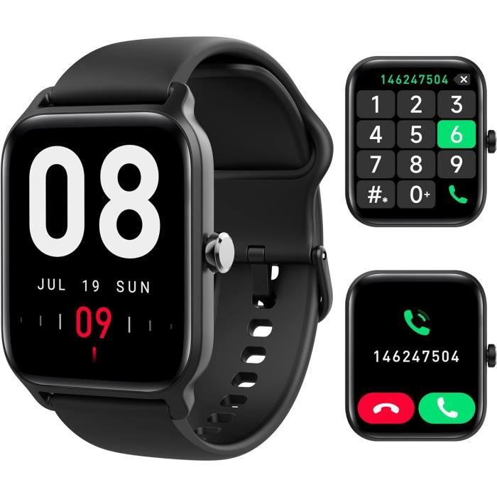 Montre Connectée Homme 1.43" - Appels Bluetooth, ECG, SpO2, 70 Sports - Écran AMOLED - Smartwatch - 2