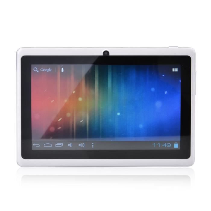 7" ecran tactile 1.0GHz CPU Android 4.0 Tablette