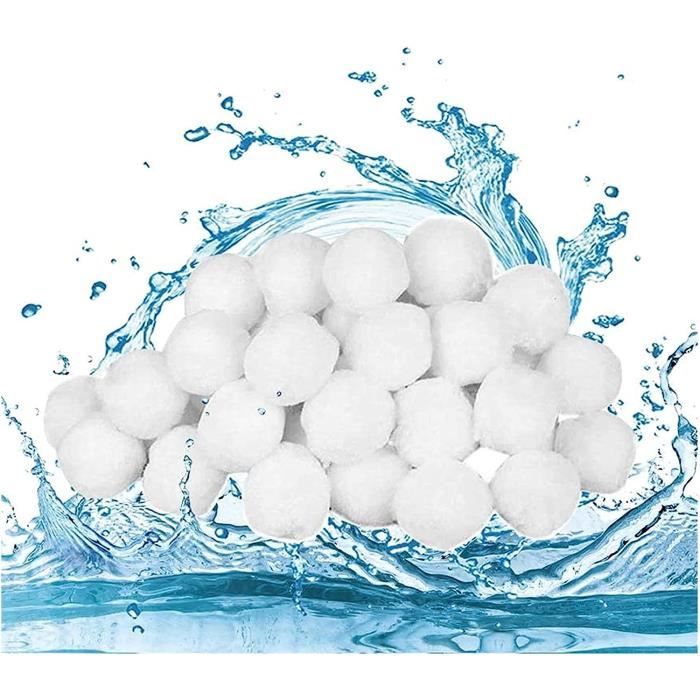 Boules Filtrantes Pour Piscine 1400g - Alternative Au Sable - Compatible Filtres à Sable