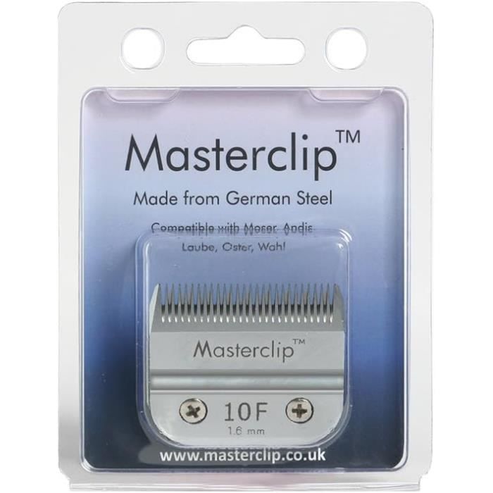 Masterclip Sabot de tondeuse pour chien Acier allemand Compatible