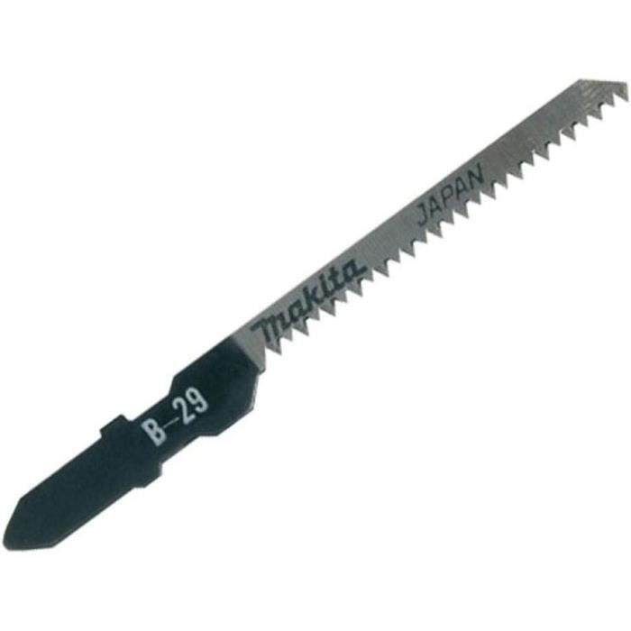Blister De 5 Lames De Scie Sauteuse Makita T111C - Pour Bois, 80mm, 8 Dents Par Pouce, Type A
