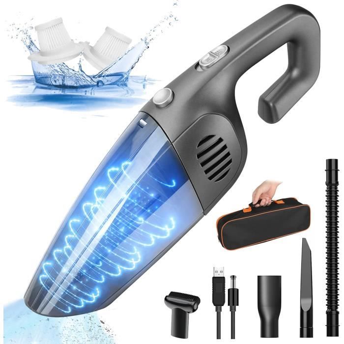 Aspirateur Karcher Aspirateur à Main Rechargeable 12000Pa - Portable Pour Voiture Et Maison Avec Filtre HEPA Aspirateur Sans-fil
