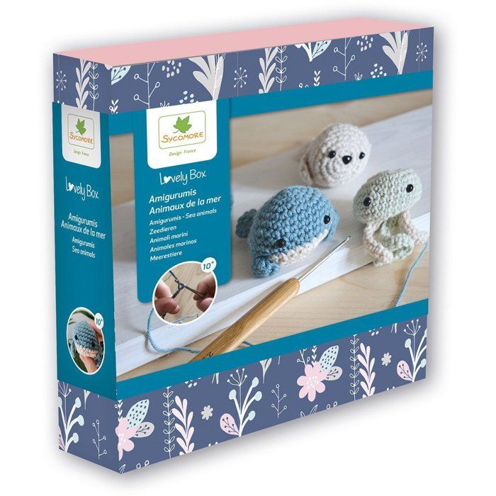 Lovely Box SYCOMORE Amigurumi Animaux de la mer Dès - vue 2