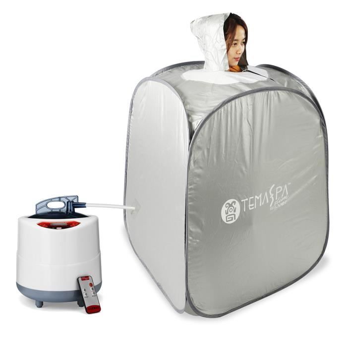Portable sauna Steamer,1000W Rose Sauna Vapeur Portable