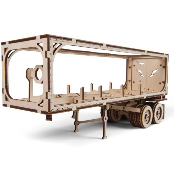 Puzzle en bois UGEARS Heavy Boy Truck - 138 pièces - 14 ans et plus - Temps de montage 60-180 min