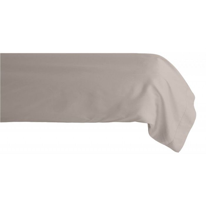 Taie de traversin percale pur coton peigné longues fibres 80 fils/cm² Vent du sud - 43x190 - Lin Taie de traversin percale pur coton peigné longues fibres 80 fils/cm² Vent du sud - 43x190 - Lin