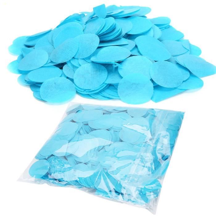 Confettis colorés pour la décoration de mariage de vacances de fête  d'anniversaire (bleu) -ABIL - Cdiscount Beaux-Arts et Loisirs créatifs