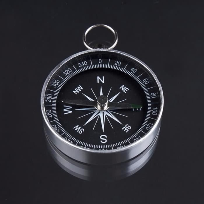 Lot de 2 boussoles de survie en paracorde - Bracelet de survie