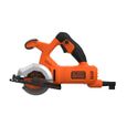 Black and Decker - Mini scie circulaire 400 W 85 mm - BES510-1