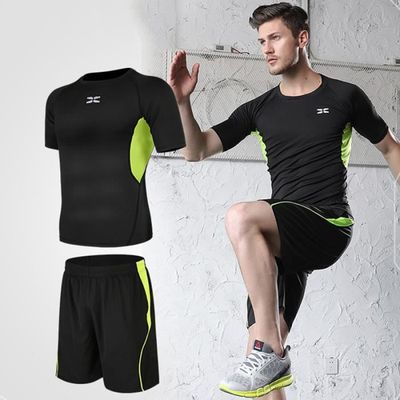 Ensemble de Vêtement Sport Homme - Fitness Running - 4 Pièces - Vert Vert -  Cdiscount Sport
