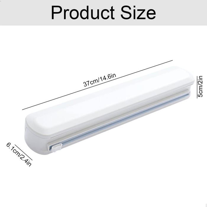 Lot De 8 Coupe-films Adhésifs - Longueur 480 Cm (19 Pouces) - Pour Film Alimentaire, Papier Aluminium, Papier Cuisson