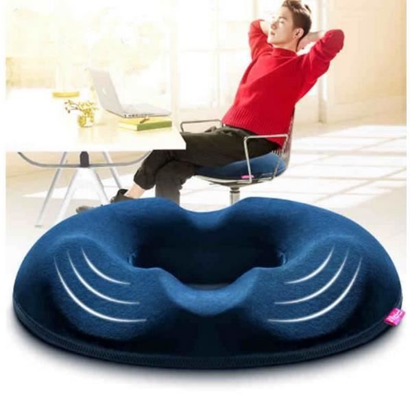 Coussin confort assise type Donut à mémoire de forme