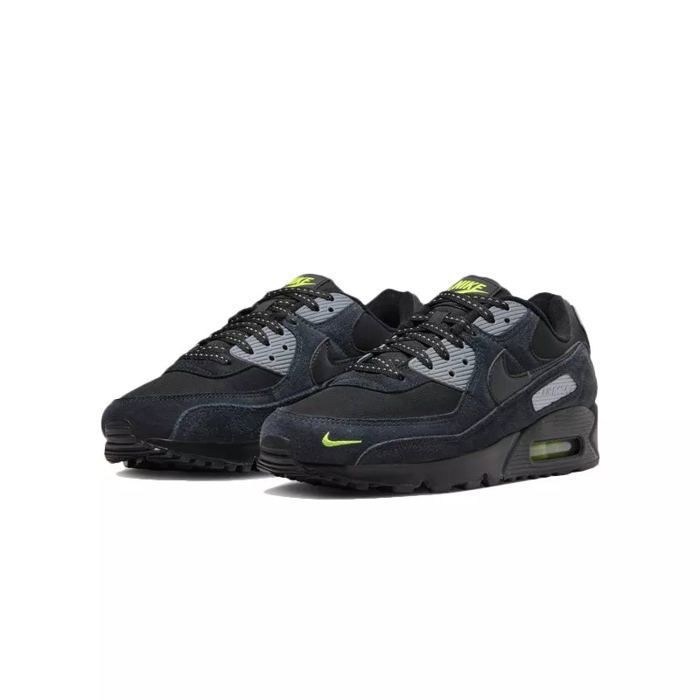 Baskets Nike Air Max 90 Black volt cool grey Cdiscount Chaussures