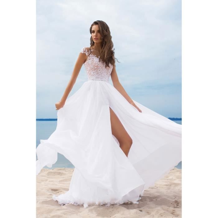 Robe de soir e pour femmes Robe sexy col rond Swing Jupe