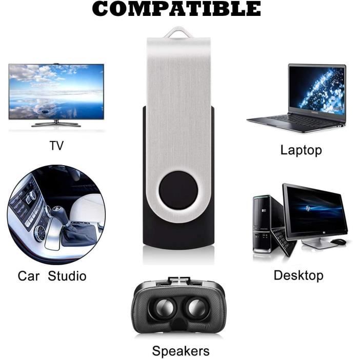Lot Clés Usb 2 Go Lot De 20 Cle Usb