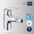 Grohe Get - Mitigeur de bidet avec vidage, chrome 32885000