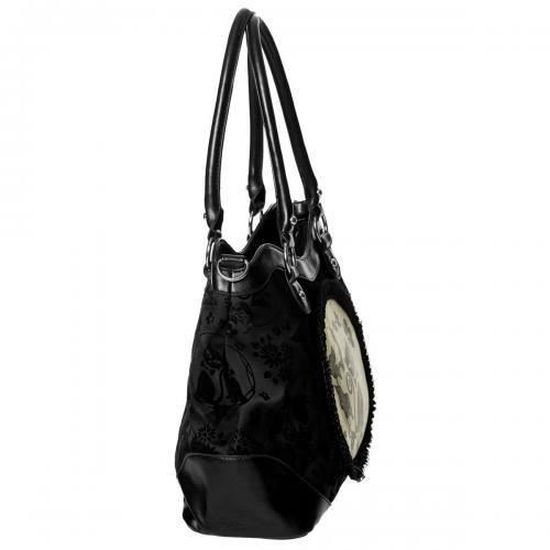 Sac A Main Femme Gothique Rock Chat Achat Vente Sac A Main Femme Gothique R Cdiscount