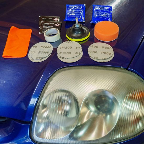 Kit De Rénovation De Phares De Voiture – Tout Inclus Pour Des Phares Comme Neufs - 8