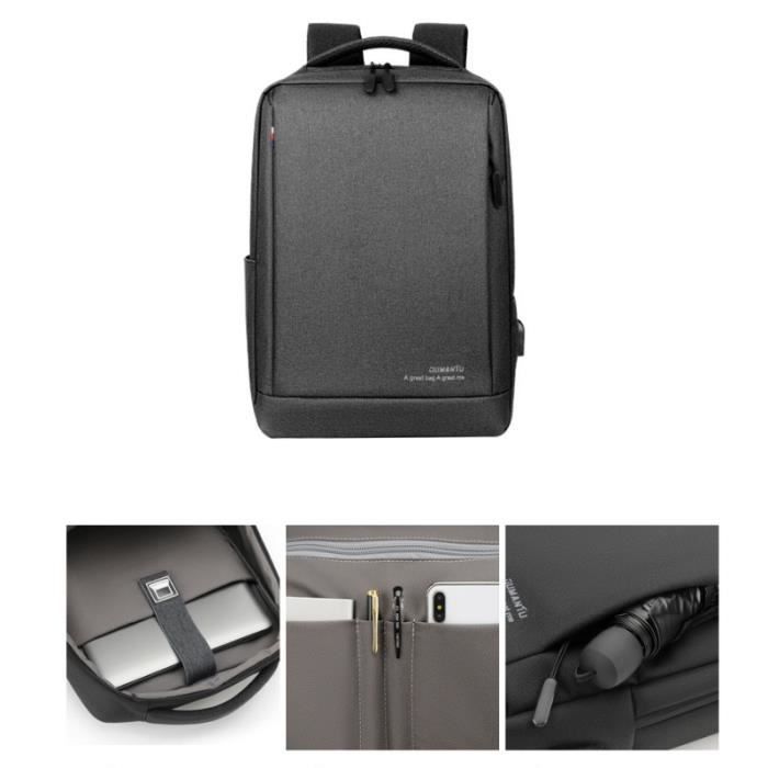 Sac à Dos Travail école UieaMsio 20-35L Sac à Dos Pour Ordinateur Portable, Pour Homme Et Adolescent, Grand Sac à Dos, Pour Homme Et Femme Voyage, Pour Le Travail D'affaires Poche De