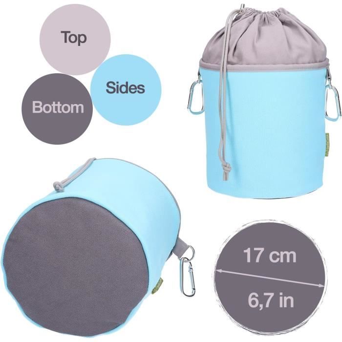 Borsa Per Mollette Beldray - Stampa Foglia Di Palma, 33x30cm - Foto 5