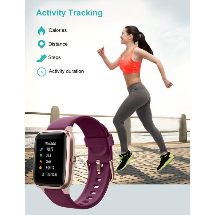 Montre Connect e Willful SW021 Cardiofr quencem tre GPS 9