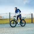 Vélo électrique 1000W- Shengmilo MX06 - 26" Fat bike - Batterie Samsung 48V17.5Ah - Pédalage assisté - Blanc-3