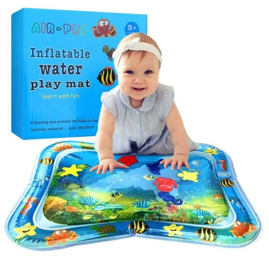 Jcu Tapis Aquarium D Eau Centre De Jeu Bebe Gonflable D Activite Enfant Imprime Ocean 66 50cm Cdiscount Puericulture Eveil Bebe