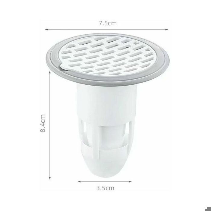 Lntyq 2 Pièces Siphon De Sol Anti-refoulement, Clapet Anti-retour Pour