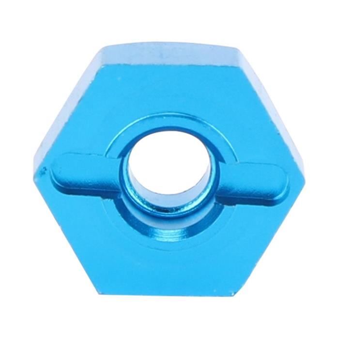 Douille Écrou de moyeu de montage hexagonal de roue de 5 mm avec broches  adapté pour voiture RC WLtoys 1/14 144001 (bleu 1266B)-XIC - Cdiscount  Bricolage