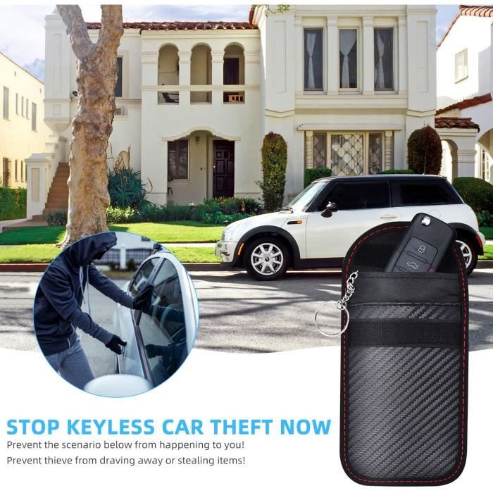 Pochette de blocage de Signal de voiture, protection des clés, protection  RFID, étui antivol, accessoires de voiture - AliExpress