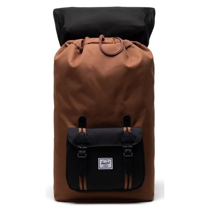 Herschel Little America Backpack Saddle Black 186381 sac