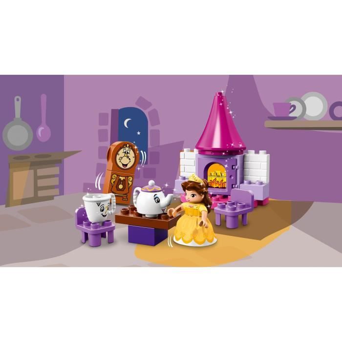 LEGO DUPLO Disney Princess 10877 Le gouter de Belle Jeu de construction Cdiscount Jeux Jouets