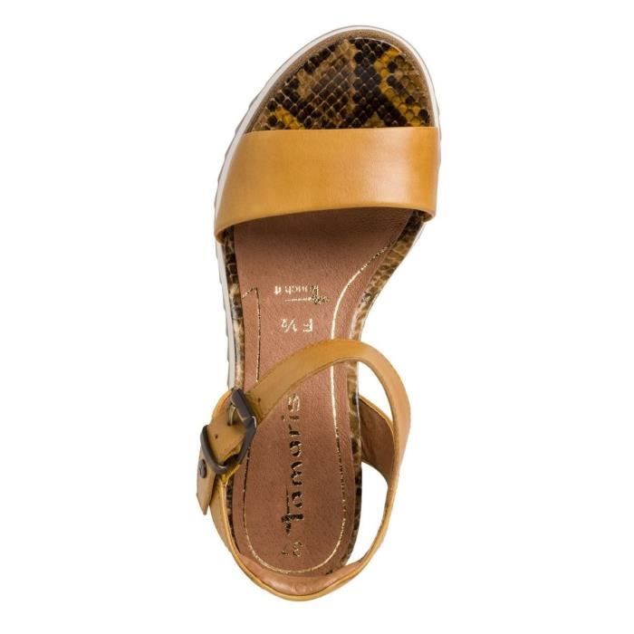 Sandales tamaris jaune online